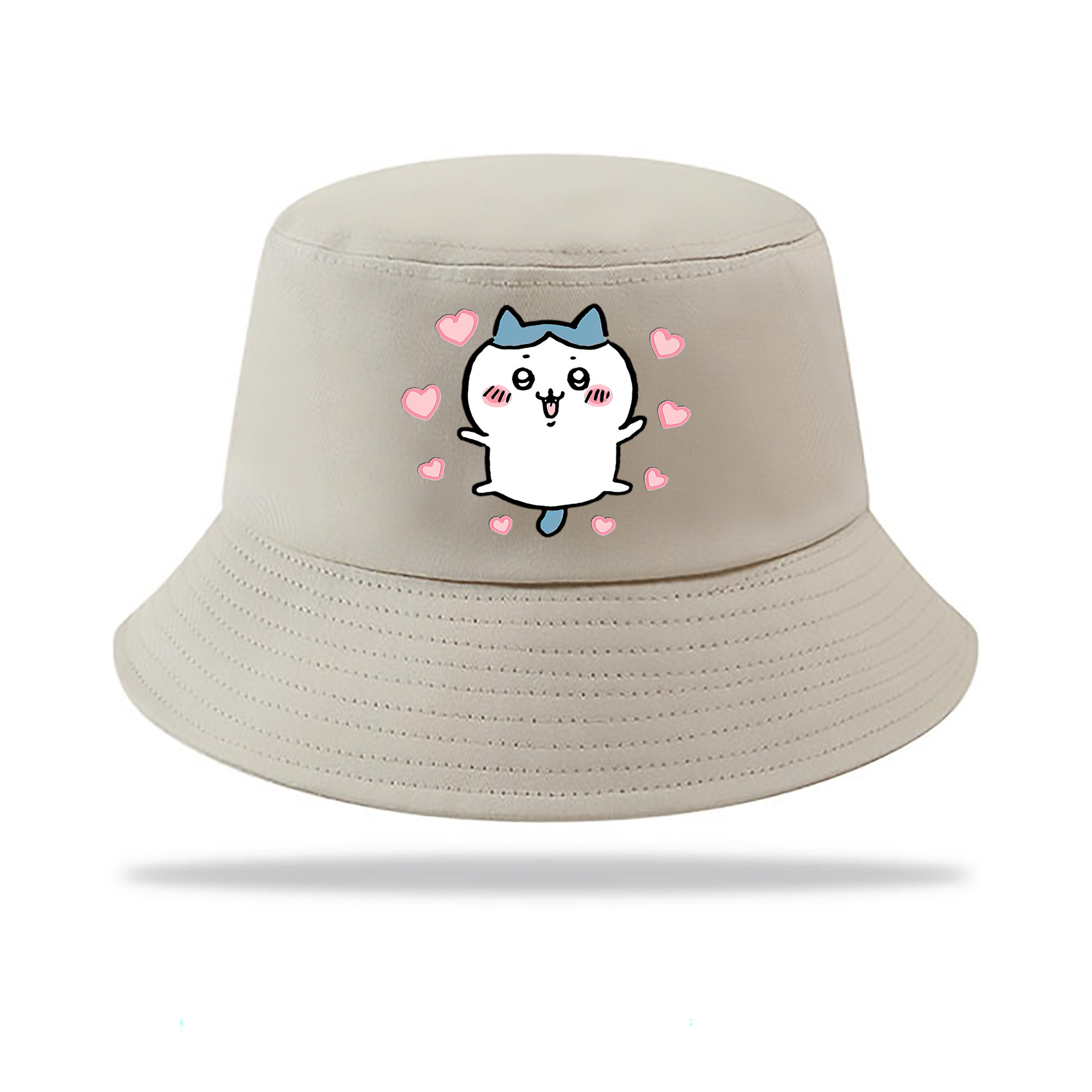 （画像用） ちいかわ ハチワレ Chii-kawa hachiware アウトドア日除けバケットハット